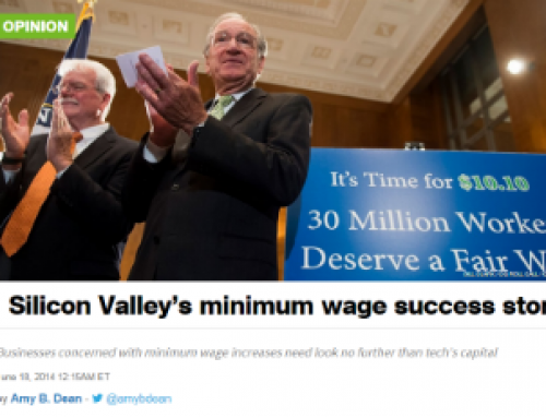 In the News: Just Growth and the Minimum Wage in Silicon Valley